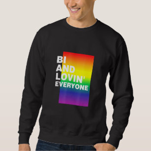 Sudadera Bi Y Lovin Todos Lgbtq Orgullo Bisexual Bi Prid