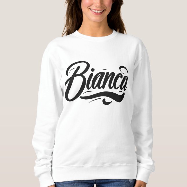Sudadera bianca T-Shirt (Anverso)