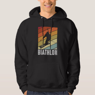 Sudadera Biatlón retro deportes de invierno biatleta esquia