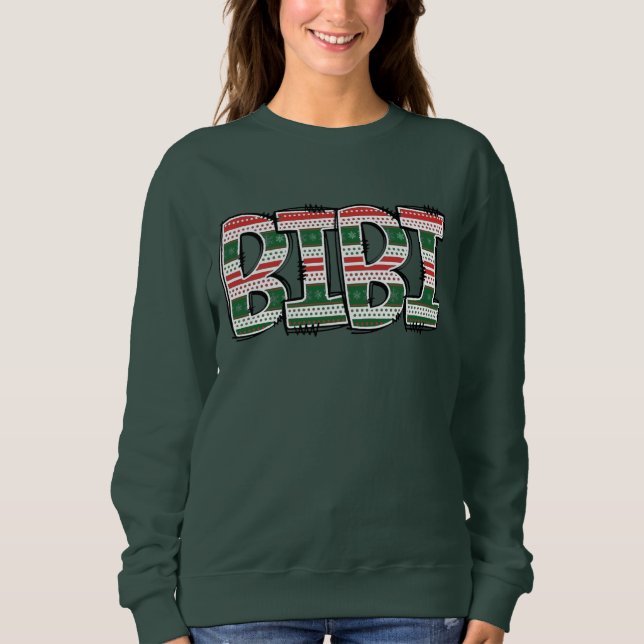 Sudadera Bibi Christmas Sweatshirt  (Anverso)