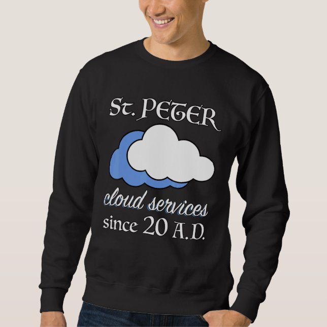Sudadera Biblia cristiana contra el clima de San Pedro (Anverso)