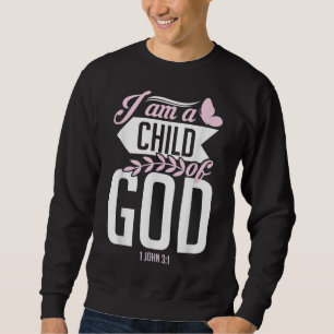 Sudadera Biblia Cristiana Verso Soy Un Hijo De Dios 1 Juan
