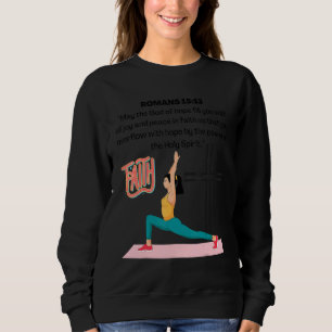 Sudadera Biblia de Mujeres Cristianas Chicas Yoga Fitness E
