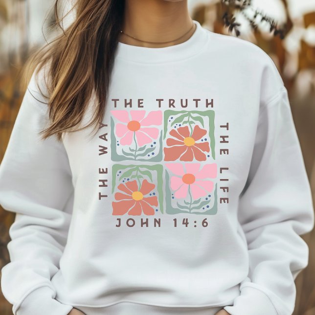 Sudadera Biblia floral contra la mujer (Subido por el creador)