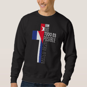 Sudadera Biblia religiosa cristiana española versus caída c