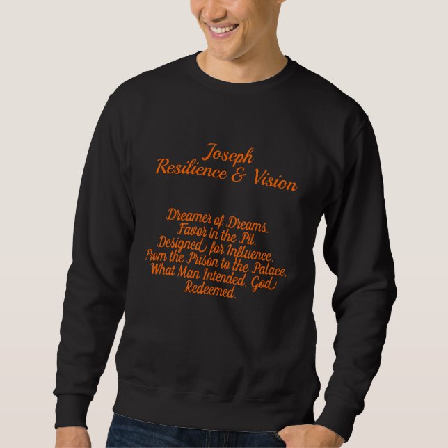 Sudadera Biblical Resilience Graphic Sweatshirt (Anverso)