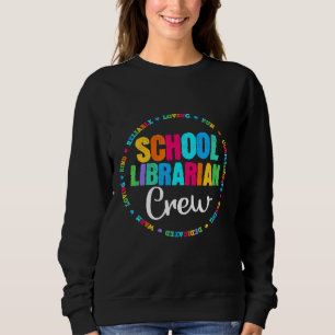 Sudadera Biblioteca Colorida Iris de equipo bibliotecario