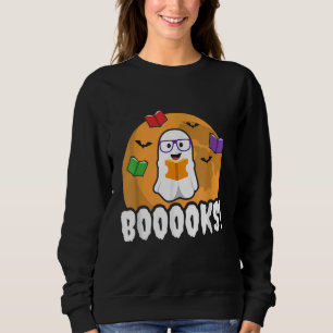 Sudadera Biblioteca de Libros Fantasmales Booooks Leer Libr