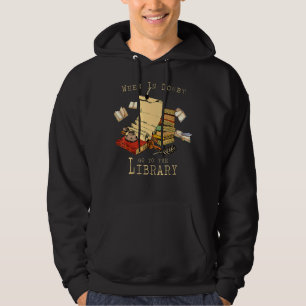 Sudadera Biblioteca Gráfica Hombres Mujeres Lector de Libr