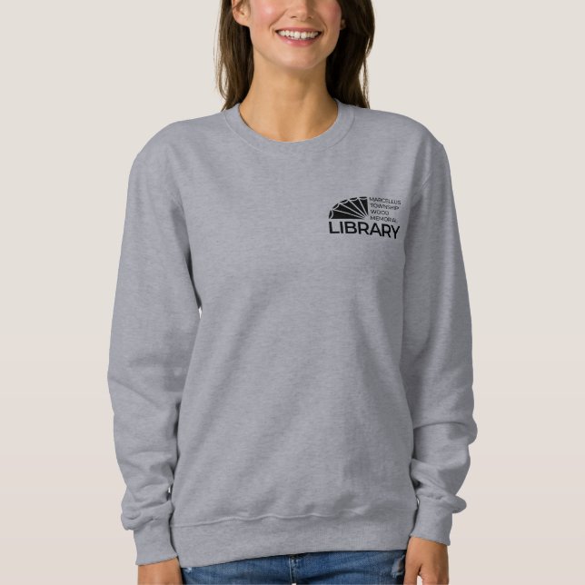 Sudadera Biblioteca y Jardín (Anverso)
