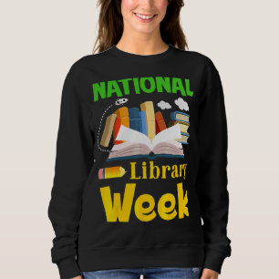 Sudadera Bibliotecario de la Semana de la Biblioteca Nacion