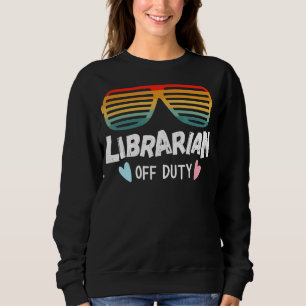 Sudadera Bibliotecario fuera de servicio en verano de 2022
