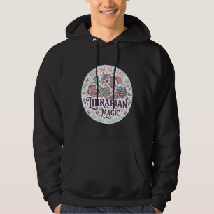 Sudadera Bibliotecario Unicornio de Magia Gráfico de Produc