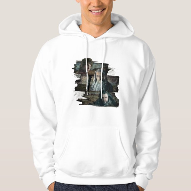Sudadera BIBLO BAGGINS™, Gandalf y Thorin (Anverso)