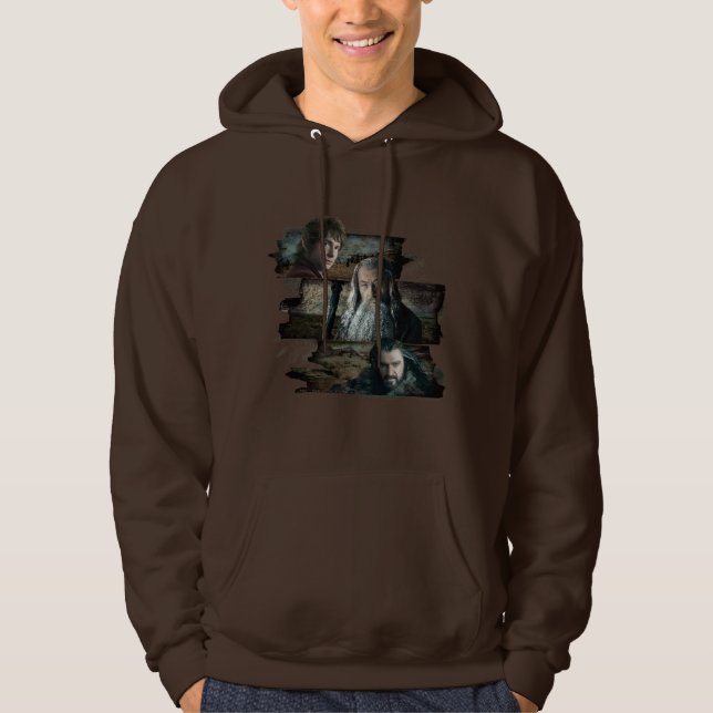Sudadera BIBLO BAGGINS™, Gandalf y Thorin (Anverso)