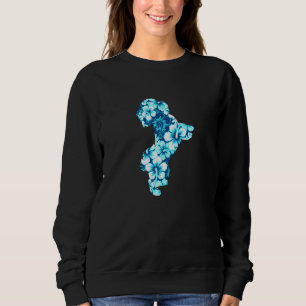 Sudadera Bichon Frise Aloha Perro Hawaiano 2