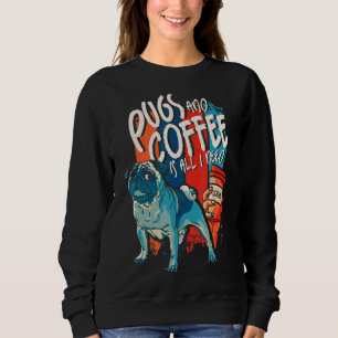 Sudadera Bichos Y Café Es Lo Único Que Necesito