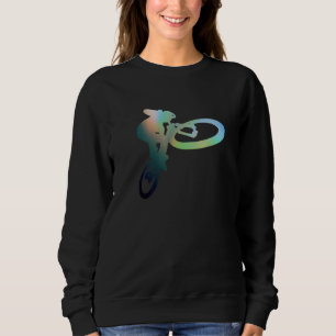 Sudadera Bici Bmx Genial Para Halfpipe Con Rueda Bonita Bmx