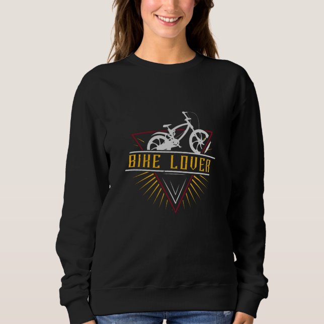 Sudadera Bicicleta - Amante de la bicicleta (Anverso)