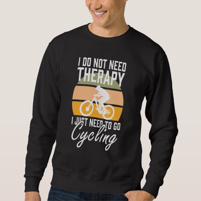 Sudadera Bicicleta Bicicleta Bicicleta MTB Bicicleta Dos Bi (Anverso)