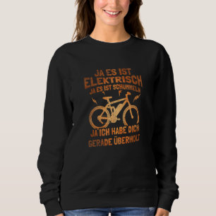 Sudadera Bicicleta Bicicleta Eléctrica Saying Motif Ciclism