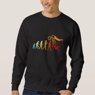 Sudadera Bicicleta Bmx Ciclismo Stunt Retro Bicicleta Niños