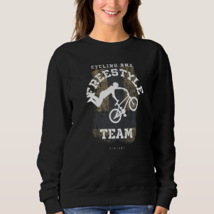Sudadera Bicicleta BMX Freestyle Bandera de Finlandia Cicli