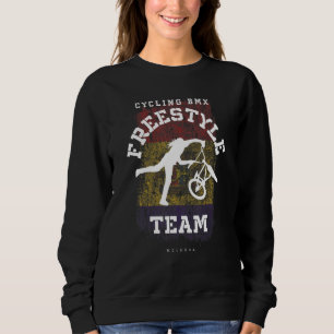 Sudadera Bicicleta BMX Freestyle Femenino Bandera de Moldav