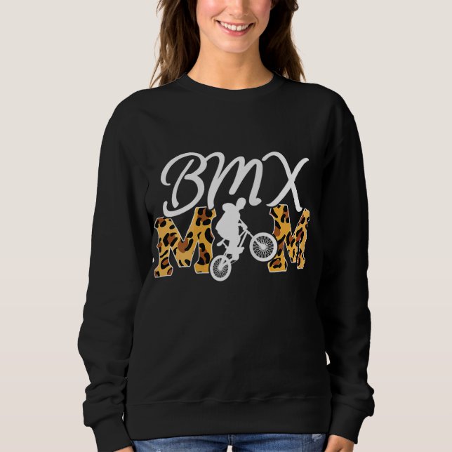 Sudadera Bicicleta BMX Mom (Anverso)