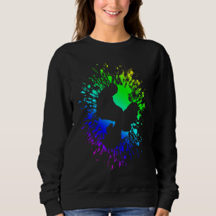 Sudadera bicicleta de color BMX fanáticos bicicleta biker c