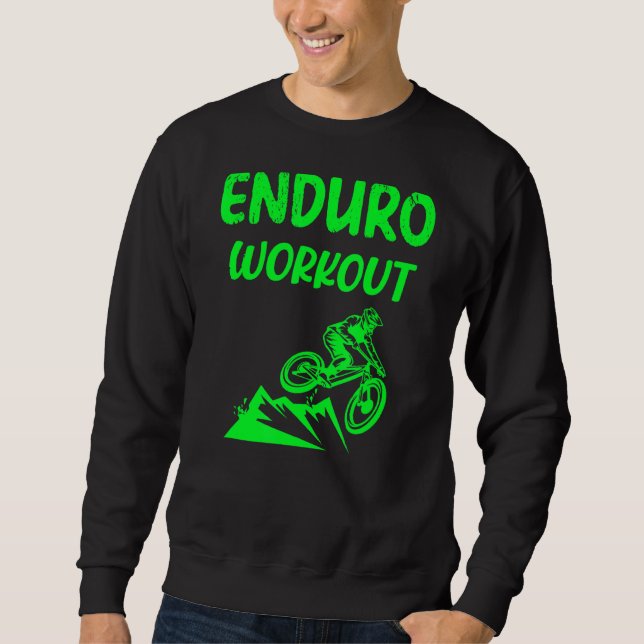 Sudadera Bicicleta de montaña Enduro Workout Mtb Carreras c (Anverso)