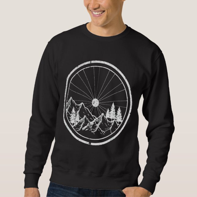 Sudadera Bicicleta De Montaña Mtb Ciclismo En Bicicleta Par (Anverso)
