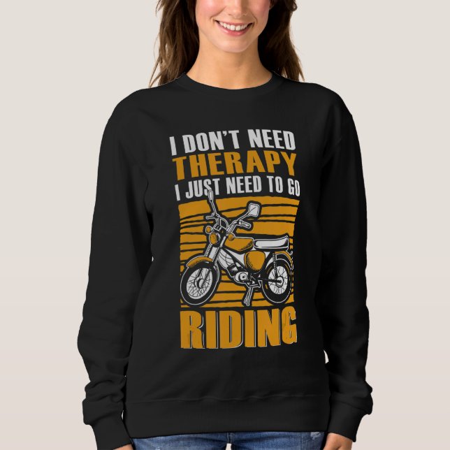 Sudadera Bicicleta Motocross (Anverso)