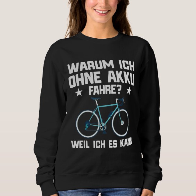 Sudadera Bicicleta Pedelec E (Anverso)