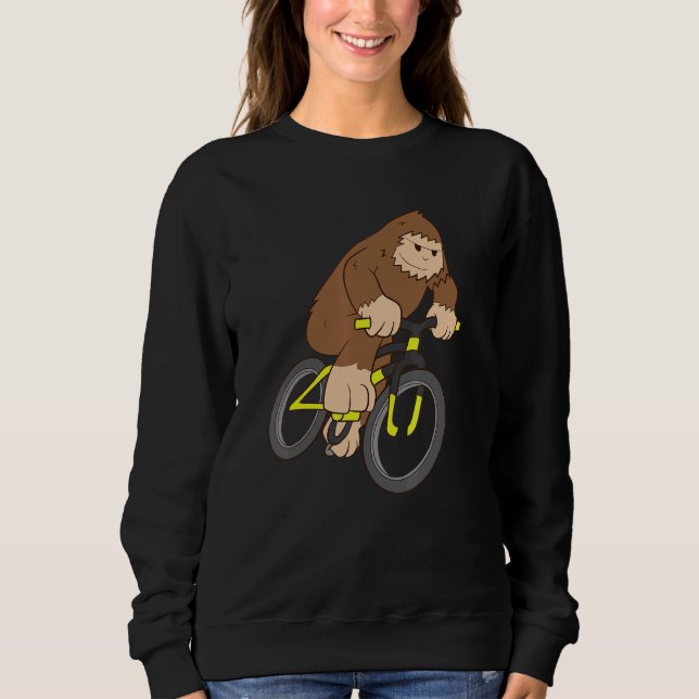 Sudadera Bicicleta Sasquatch Mountain (Anverso)