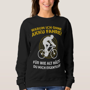 Sudadera Bicicleta sin batería