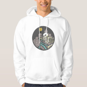 Sudadera Bicicleta Skeleton Riding