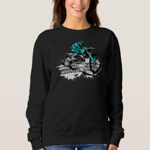 Sudadera Bicicleta Sucia Y Motocross Para Fuera De Carreter