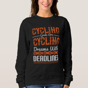 Sudadera Bicicleta - Sueños de ciclismo con plazos