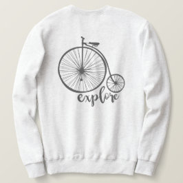 Sudadera Bicicleta Vintage