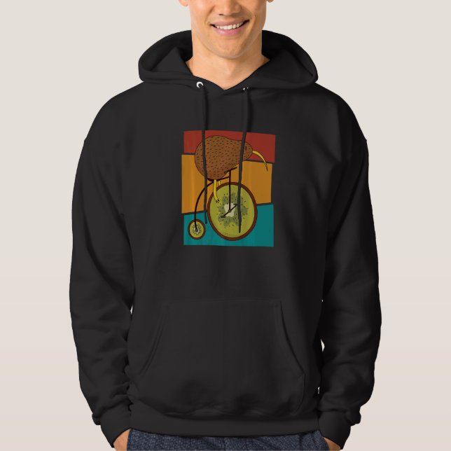 Sudadera Bicicleta virgen Kiwi Bird (Anverso)