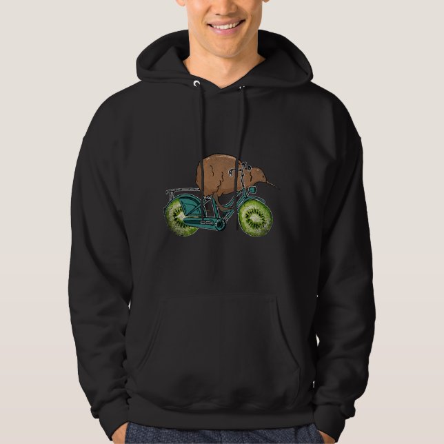 Sudadera Bicycle Kiwi New Zealand (Anverso)
