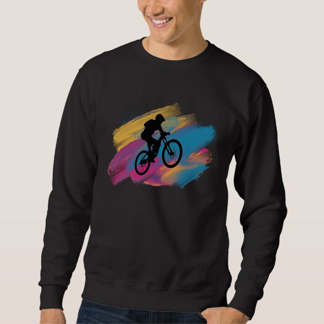 Sudadera Bicycle Tricks Biker Stunt Racing Bike Rider (Anverso)