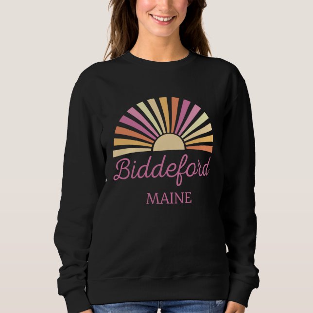 Sudadera Biddeford Maine Vacation Trip Matching Group (Anverso)