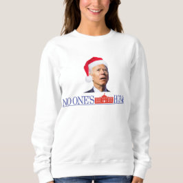 Sudadera Biden Navidades Funny Sweatshirt Home solo