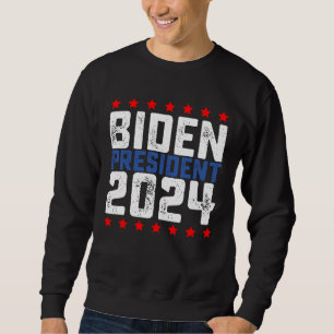 Sudadera Biden Presidente 2024 Elección Presidencial EEUU