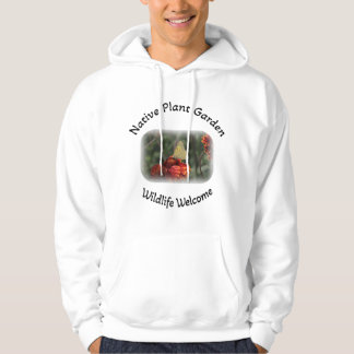 Sudadera Bienvenida a la fauna silvestre de plantas nativas