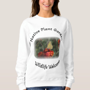 Sudadera Bienvenida a la fauna silvestre de plantas nativas