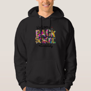 Sudadera Bienvenida de nuevo a la escuela Corbata de Dama d