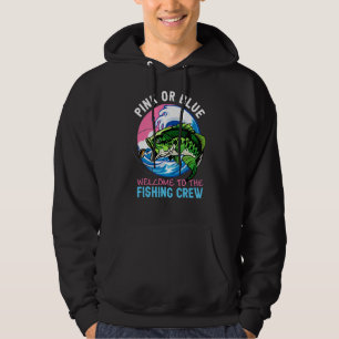 Sudadera Bienvenida Rosa O Azul Al Género De La Tripulación